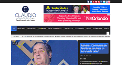Desktop Screenshot of claudioconcepcion.com